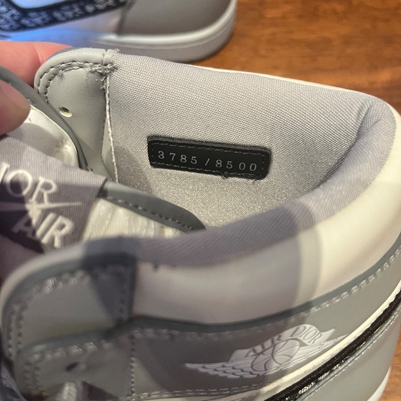 Men's Dior x Air Jordan 1 High US size 12 EU size 46 - Picture 11 of 15